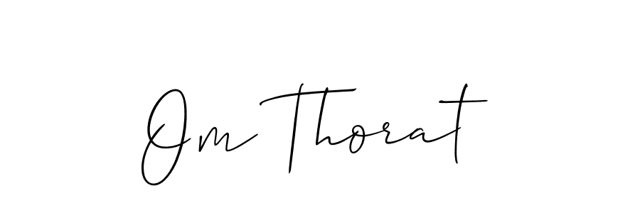 72+ Om Thorat Name Signature Style Ideas | Excellent Name Signature