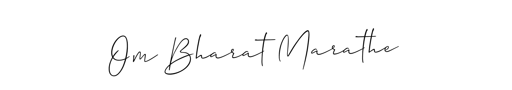 Check out images of Autograph of Om Bharat Marathe name. Actor Om Bharat Marathe Signature Style. Allison_Script is a professional sign style online. Om Bharat Marathe signature style 2 images and pictures png