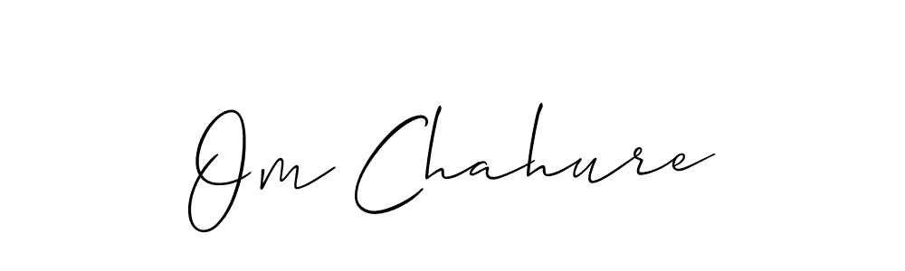 This is the best signature style for the Om Chahure name. Also you like these signature font (Allison_Script). Mix name signature. Om Chahure signature style 2 images and pictures png