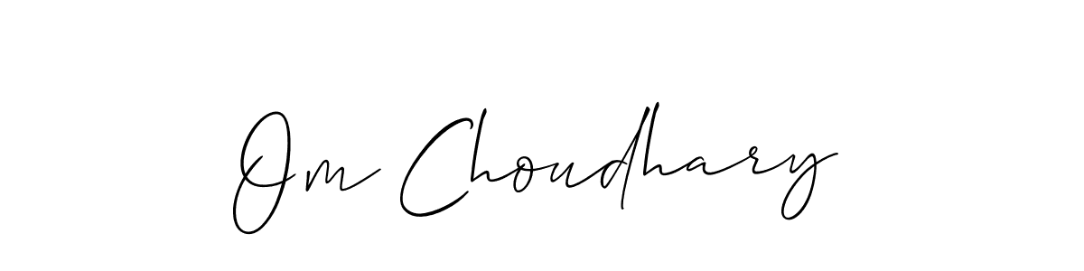 Best and Professional Signature Style for Om Choudhary. Allison_Script Best Signature Style Collection. Om Choudhary signature style 2 images and pictures png