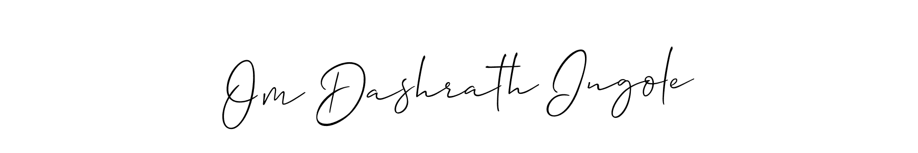 Once you've used our free online signature maker to create your best signature Allison_Script style, it's time to enjoy all of the benefits that Om Dashrath Ingole name signing documents. Om Dashrath Ingole signature style 2 images and pictures png
