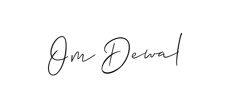 Here are the top 10 professional signature styles for the name Om Dewal. These are the best autograph styles you can use for your name. Om Dewal signature style 2 images and pictures png