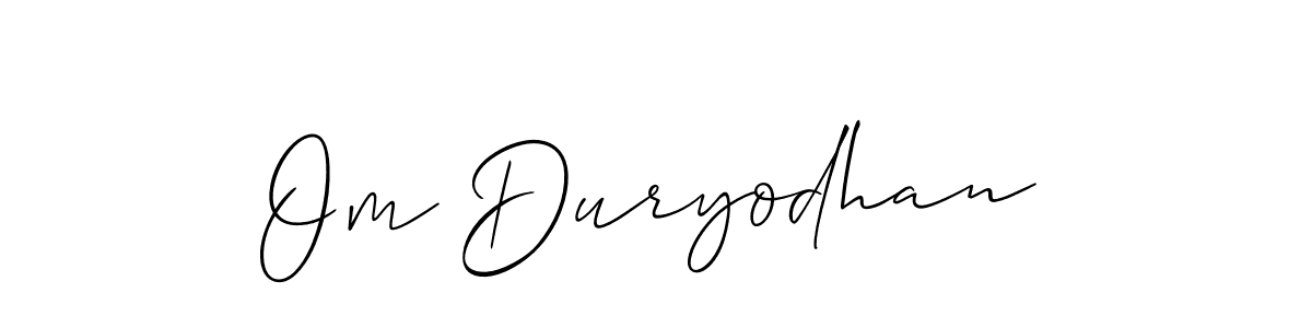 See photos of Om Duryodhan official signature by Spectra . Check more albums & portfolios. Read reviews & check more about Allison_Script font. Om Duryodhan signature style 2 images and pictures png