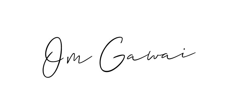 Once you've used our free online signature maker to create your best signature Allison_Script style, it's time to enjoy all of the benefits that Om Gawai name signing documents. Om Gawai signature style 2 images and pictures png