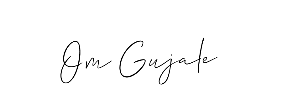 Once you've used our free online signature maker to create your best signature Allison_Script style, it's time to enjoy all of the benefits that Om Gujale name signing documents. Om Gujale signature style 2 images and pictures png