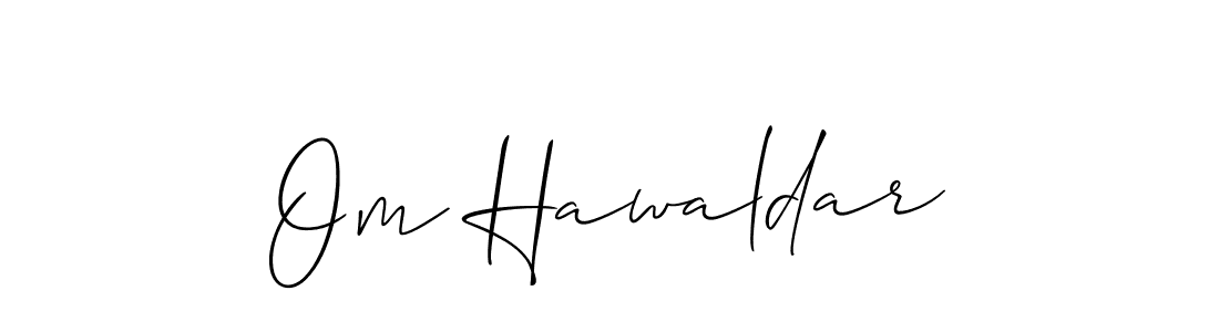 Similarly Allison_Script is the best handwritten signature design. Signature creator online .You can use it as an online autograph creator for name Om Hawaldar. Om Hawaldar signature style 2 images and pictures png