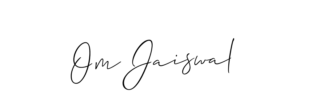 Once you've used our free online signature maker to create your best signature Allison_Script style, it's time to enjoy all of the benefits that Om Jaiswal name signing documents. Om Jaiswal signature style 2 images and pictures png