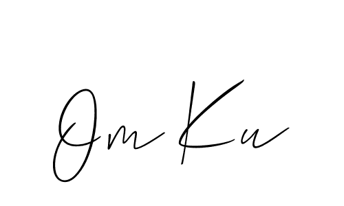 Make a beautiful signature design for name Om Ku. Use this online signature maker to create a handwritten signature for free. Om Ku signature style 2 images and pictures png