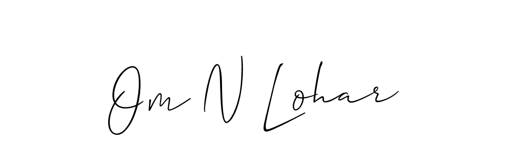 Once you've used our free online signature maker to create your best signature Allison_Script style, it's time to enjoy all of the benefits that Om N Lohar name signing documents. Om N Lohar signature style 2 images and pictures png