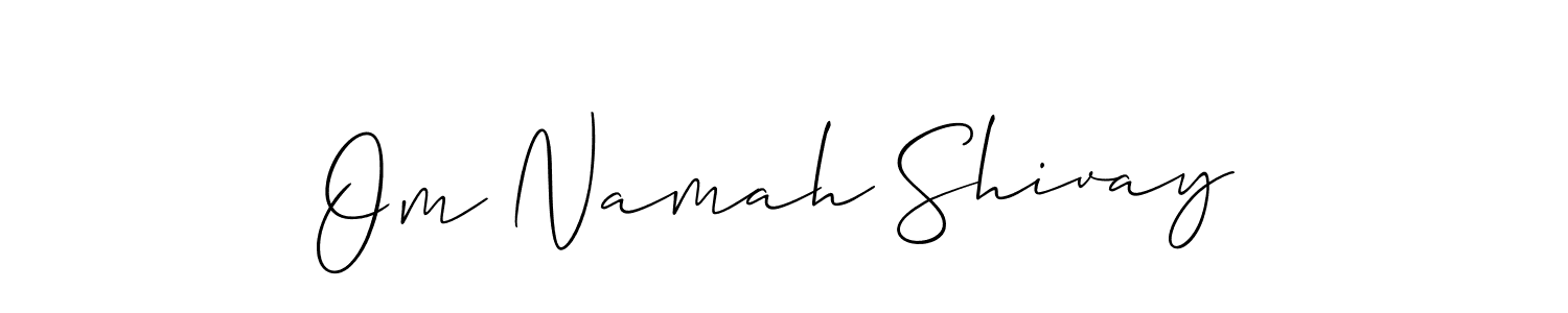 This is the best signature style for the Om Namah Shivay name. Also you like these signature font (Allison_Script). Mix name signature. Om Namah Shivay signature style 2 images and pictures png