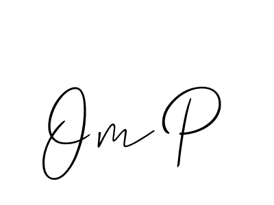 It looks lik you need a new signature style for name Om P. Design unique handwritten (Allison_Script) signature with our free signature maker in just a few clicks. Om P signature style 2 images and pictures png