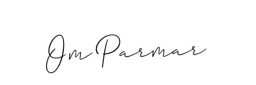 How to Draw Om Parmar signature style? Allison_Script is a latest design signature styles for name Om Parmar. Om Parmar signature style 2 images and pictures png