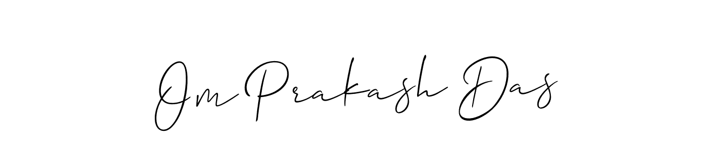 if you are searching for the best signature style for your name Om Prakash Das. so please give up your signature search. here we have designed multiple signature styles  using Allison_Script. Om Prakash Das signature style 2 images and pictures png