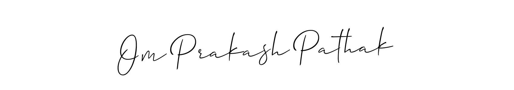 Here are the top 10 professional signature styles for the name Om Prakash Pathak. These are the best autograph styles you can use for your name. Om Prakash Pathak signature style 2 images and pictures png