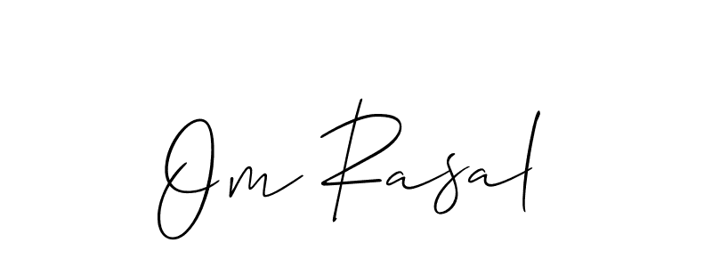 You can use this online signature creator to create a handwritten signature for the name Om Rasal. This is the best online autograph maker. Om Rasal signature style 2 images and pictures png