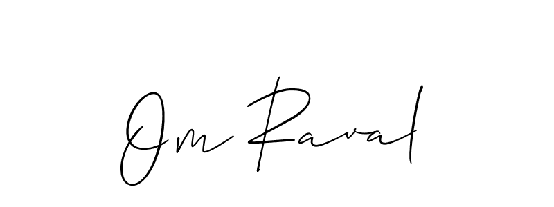 Make a beautiful signature design for name Om Raval. Use this online signature maker to create a handwritten signature for free. Om Raval signature style 2 images and pictures png