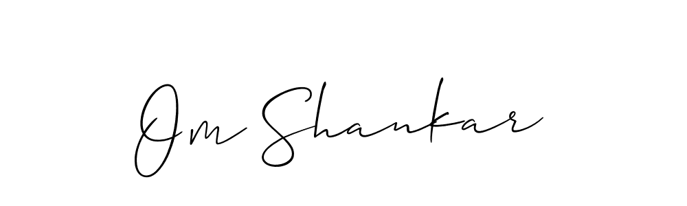 Also You can easily find your signature by using the search form. We will create Om Shankar name handwritten signature images for you free of cost using Allison_Script sign style. Om Shankar signature style 2 images and pictures png