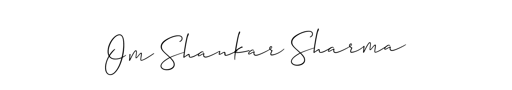 Make a beautiful signature design for name Om Shankar Sharma. Use this online signature maker to create a handwritten signature for free. Om Shankar Sharma signature style 2 images and pictures png