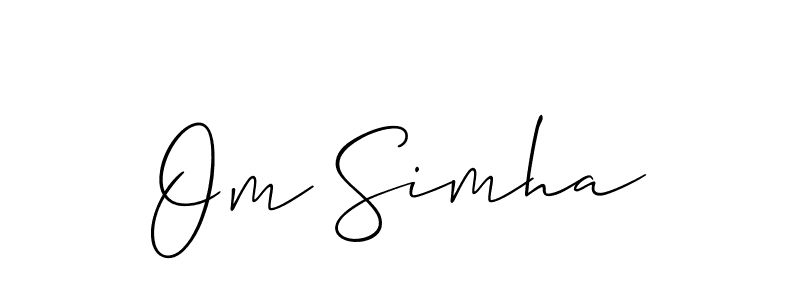 This is the best signature style for the Om Simha name. Also you like these signature font (Allison_Script). Mix name signature. Om Simha signature style 2 images and pictures png