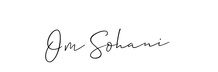 This is the best signature style for the Om Sohani name. Also you like these signature font (Allison_Script). Mix name signature. Om Sohani signature style 2 images and pictures png