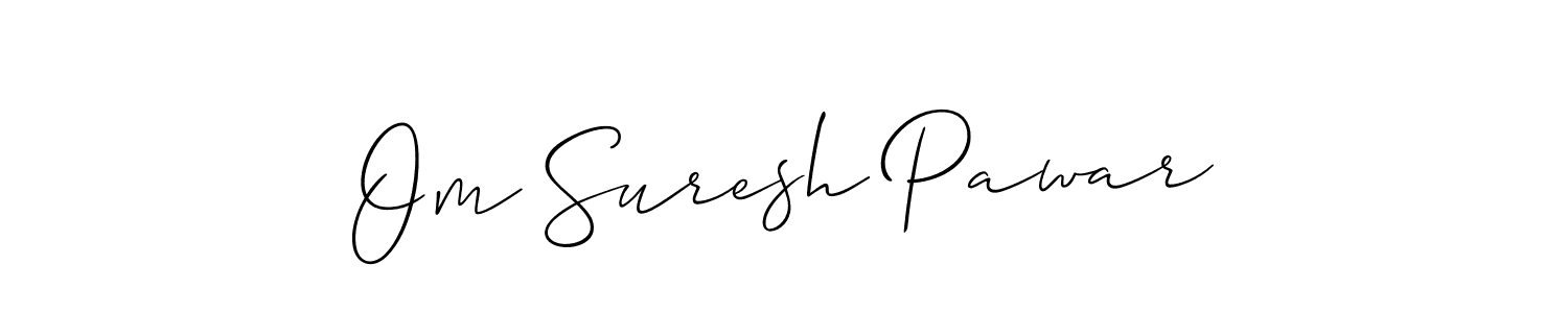 Check out images of Autograph of Om Suresh Pawar name. Actor Om Suresh Pawar Signature Style. Allison_Script is a professional sign style online. Om Suresh Pawar signature style 2 images and pictures png