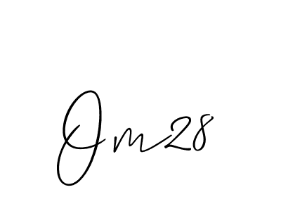 Also You can easily find your signature by using the search form. We will create Om28 name handwritten signature images for you free of cost using Allison_Script sign style. Om28 signature style 2 images and pictures png