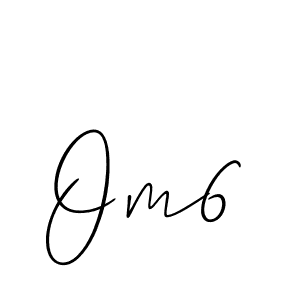 How to Draw Om6 signature style? Allison_Script is a latest design signature styles for name Om6. Om6 signature style 2 images and pictures png