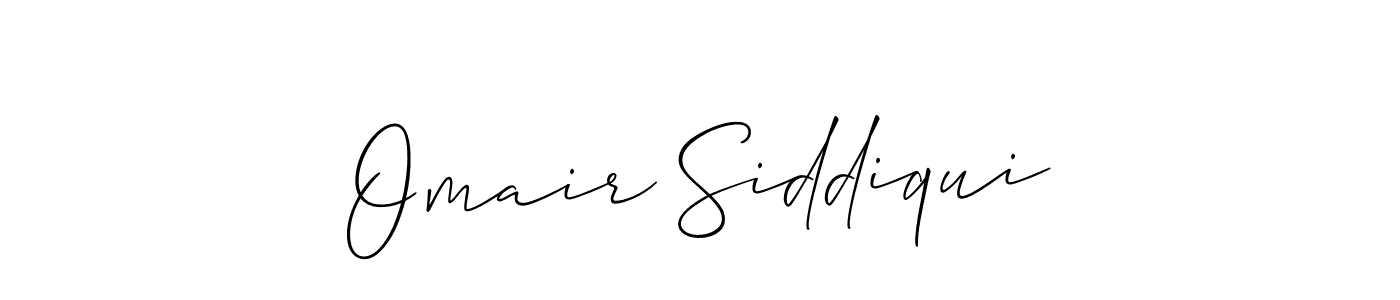 The best way (Allison_Script) to make a short signature is to pick only two or three words in your name. The name Omair Siddiqui include a total of six letters. For converting this name. Omair Siddiqui signature style 2 images and pictures png