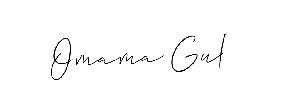 You can use this online signature creator to create a handwritten signature for the name Omama Gul. This is the best online autograph maker. Omama Gul signature style 2 images and pictures png