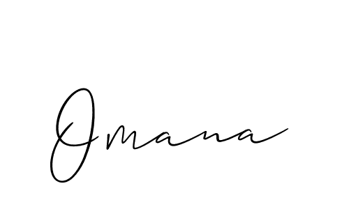 Similarly Allison_Script is the best handwritten signature design. Signature creator online .You can use it as an online autograph creator for name Omana. Omana signature style 2 images and pictures png