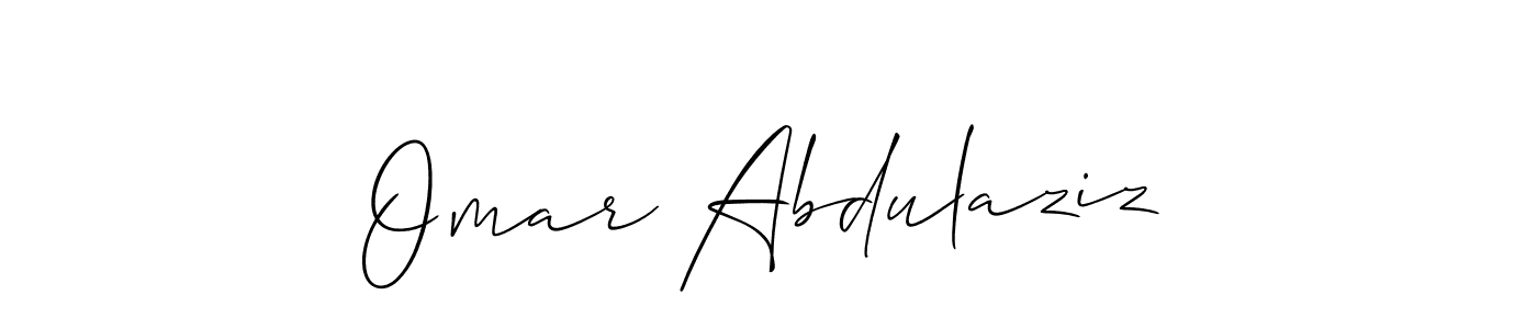 You can use this online signature creator to create a handwritten signature for the name Omar Abdulaziz. This is the best online autograph maker. Omar Abdulaziz signature style 2 images and pictures png