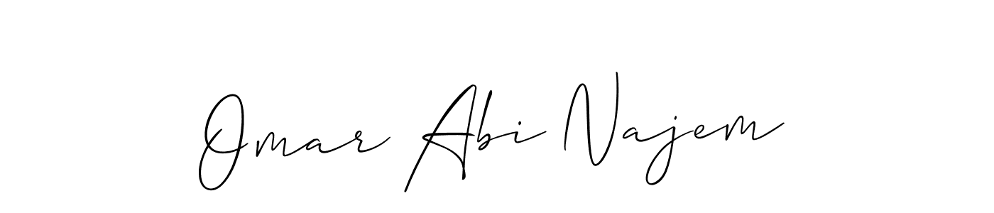 See photos of Omar Abi Najem official signature by Spectra . Check more albums & portfolios. Read reviews & check more about Allison_Script font. Omar Abi Najem signature style 2 images and pictures png