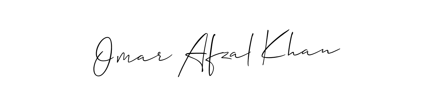 Similarly Allison_Script is the best handwritten signature design. Signature creator online .You can use it as an online autograph creator for name Omar Afzal Khan. Omar Afzal Khan signature style 2 images and pictures png