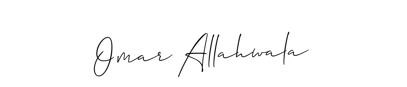 Similarly Allison_Script is the best handwritten signature design. Signature creator online .You can use it as an online autograph creator for name Omar Allahwala. Omar Allahwala signature style 2 images and pictures png