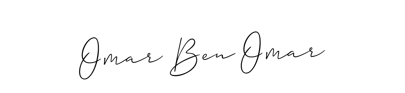 Make a beautiful signature design for name Omar Ben Omar. Use this online signature maker to create a handwritten signature for free. Omar Ben Omar signature style 2 images and pictures png