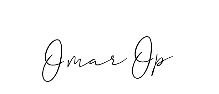 Once you've used our free online signature maker to create your best signature Allison_Script style, it's time to enjoy all of the benefits that Omar Op name signing documents. Omar Op signature style 2 images and pictures png
