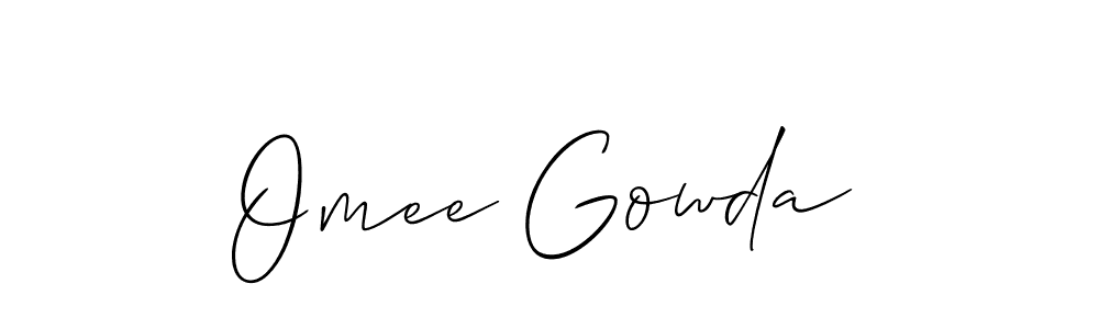 Here are the top 10 professional signature styles for the name Omee Gowda. These are the best autograph styles you can use for your name. Omee Gowda signature style 2 images and pictures png