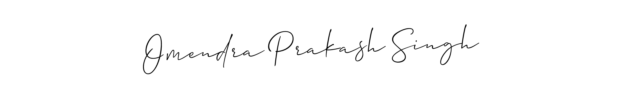 Once you've used our free online signature maker to create your best signature Allison_Script style, it's time to enjoy all of the benefits that Omendra Prakash Singh name signing documents. Omendra Prakash Singh signature style 2 images and pictures png