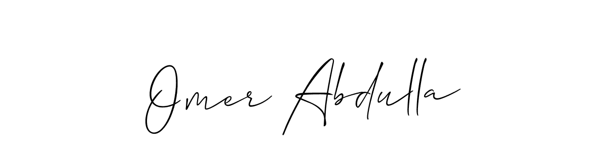 Check out images of Autograph of Omer Abdulla name. Actor Omer Abdulla Signature Style. Allison_Script is a professional sign style online. Omer Abdulla signature style 2 images and pictures png