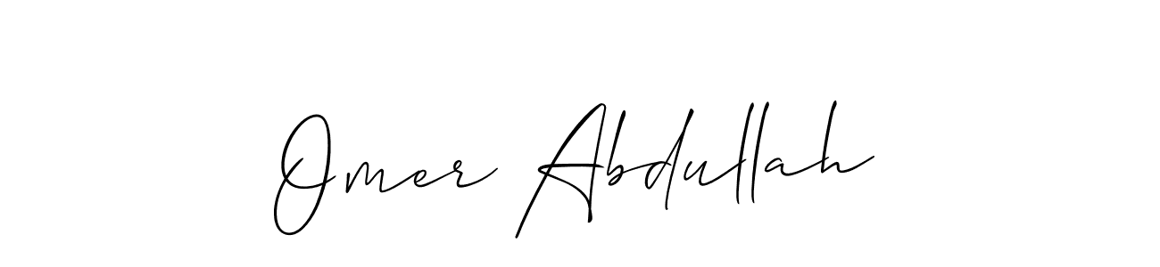 Here are the top 10 professional signature styles for the name Omer Abdullah. These are the best autograph styles you can use for your name. Omer Abdullah signature style 2 images and pictures png