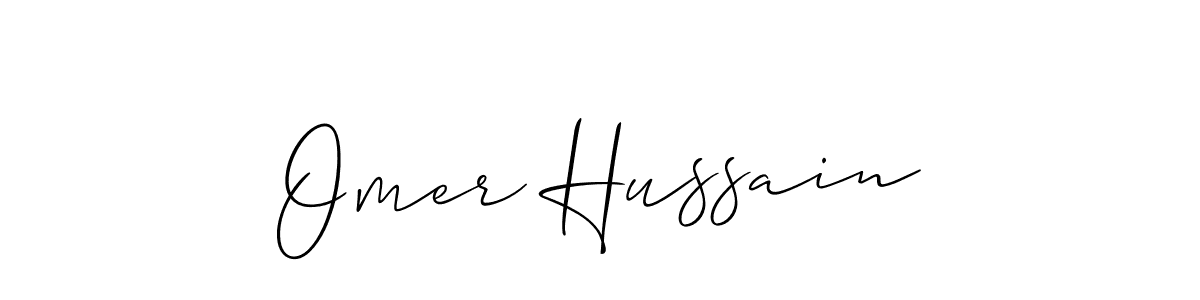 This is the best signature style for the Omer Hussain name. Also you like these signature font (Allison_Script). Mix name signature. Omer Hussain signature style 2 images and pictures png