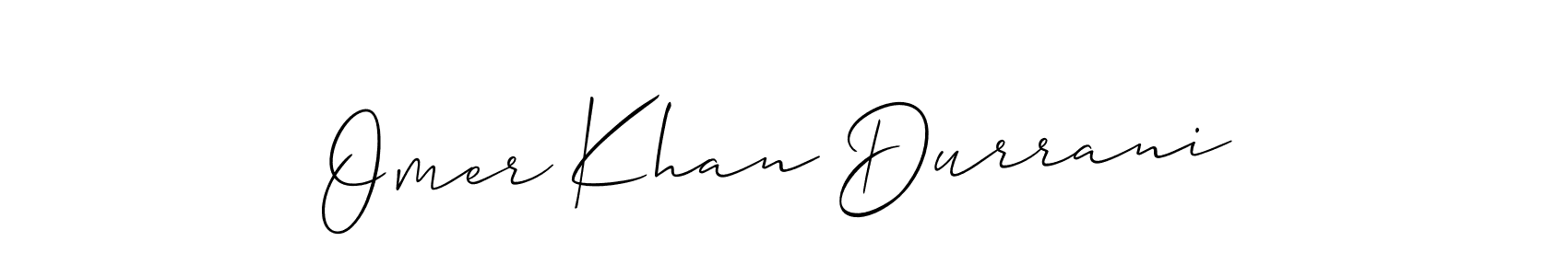 Check out images of Autograph of Omer Khan Durrani name. Actor Omer Khan Durrani Signature Style. Allison_Script is a professional sign style online. Omer Khan Durrani signature style 2 images and pictures png