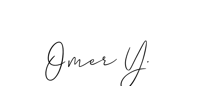 Here are the top 10 professional signature styles for the name Omer Y.. These are the best autograph styles you can use for your name. Omer Y. signature style 2 images and pictures png
