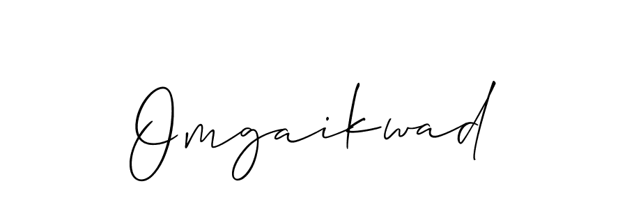 Make a beautiful signature design for name Omgaikwad. Use this online signature maker to create a handwritten signature for free. Omgaikwad signature style 2 images and pictures png