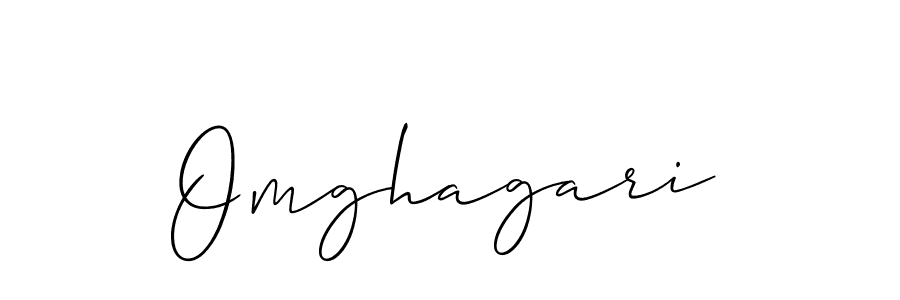 Best and Professional Signature Style for Omghagari. Allison_Script Best Signature Style Collection. Omghagari signature style 2 images and pictures png