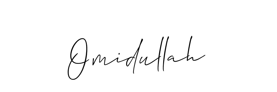 Best and Professional Signature Style for Omidullah. Allison_Script Best Signature Style Collection. Omidullah signature style 2 images and pictures png