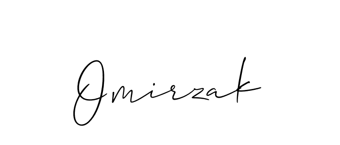 You can use this online signature creator to create a handwritten signature for the name Omirzak. This is the best online autograph maker. Omirzak signature style 2 images and pictures png