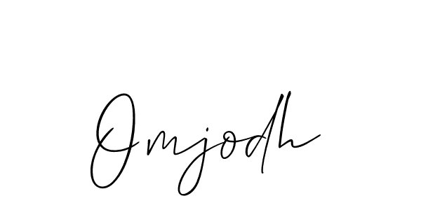 Here are the top 10 professional signature styles for the name Omjodh. These are the best autograph styles you can use for your name. Omjodh signature style 2 images and pictures png