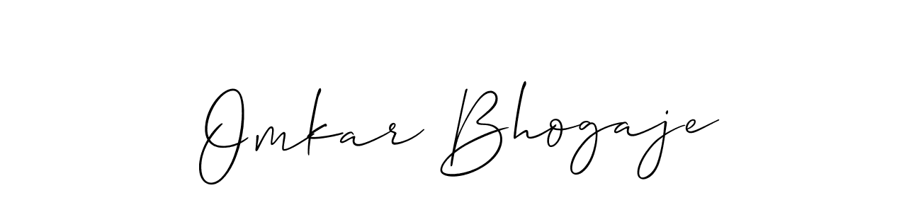 Best and Professional Signature Style for Omkar Bhogaje. Allison_Script Best Signature Style Collection. Omkar Bhogaje signature style 2 images and pictures png