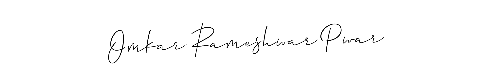 Once you've used our free online signature maker to create your best signature Allison_Script style, it's time to enjoy all of the benefits that Omkar Rameshwar Pwar name signing documents. Omkar Rameshwar Pwar signature style 2 images and pictures png